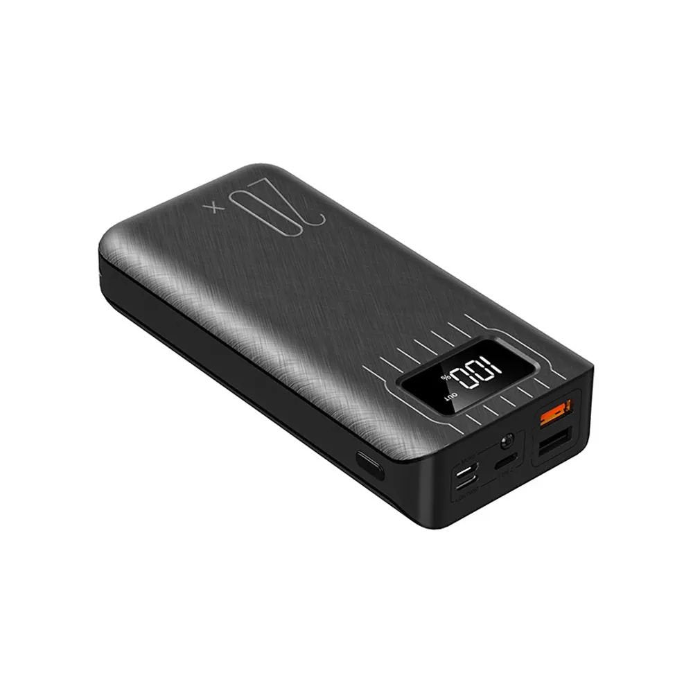 20000mAh External Battery Power Bank Dual USB With LED Flashlight - David Prashad