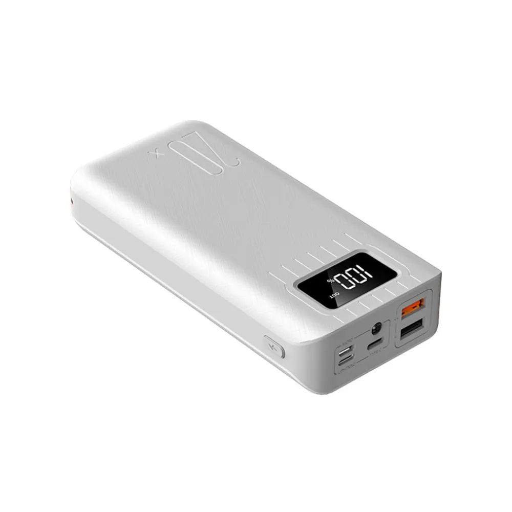 20000mAh External Battery Power Bank Dual USB With LED Flashlight - David Prashad