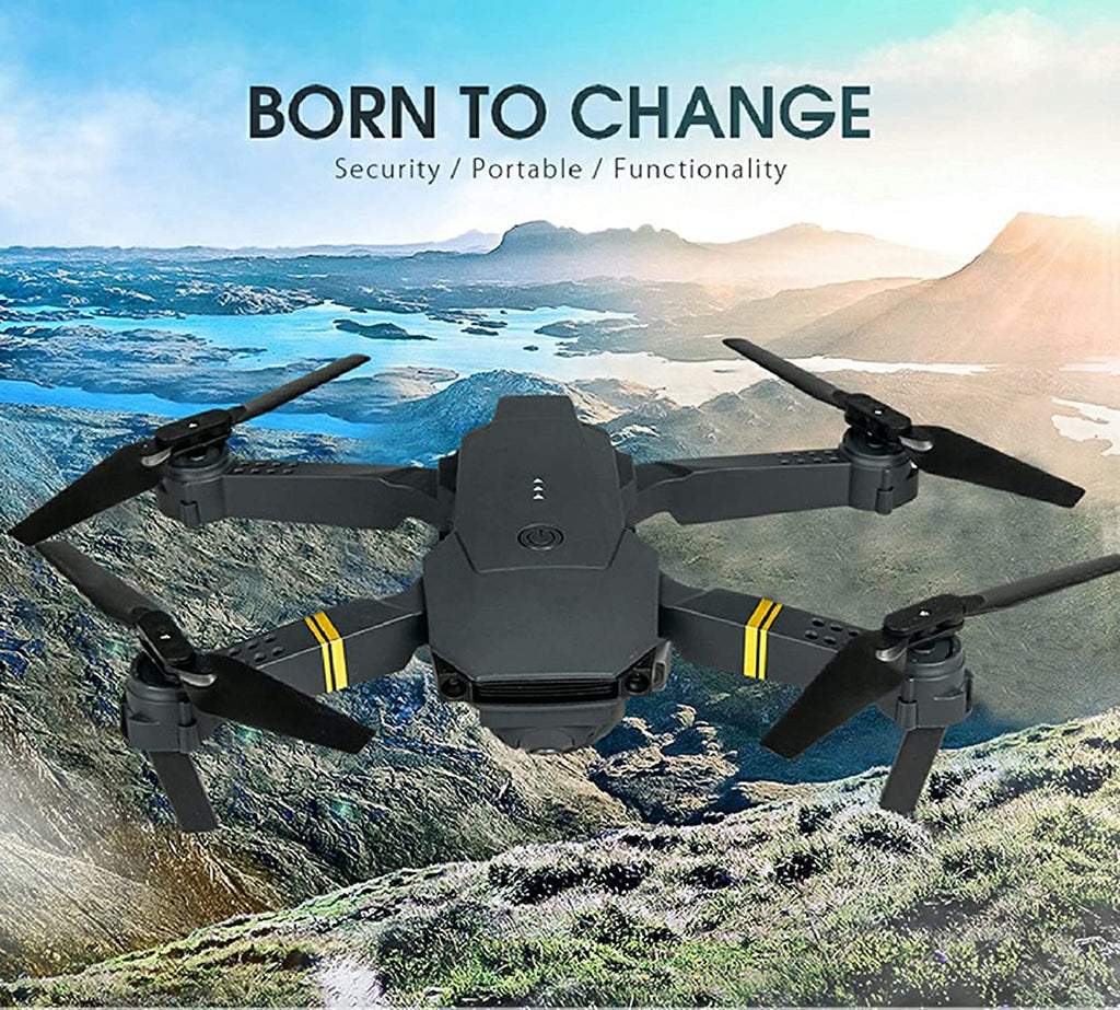 4K HD Dual Camera RC FPV WiFi Portable Wide Angle Foldable Quadcopter Drone - David Prashad