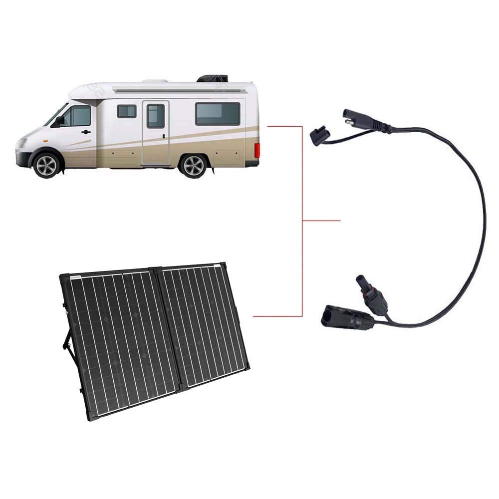 ACOPOWER Solar Panel Connector - SAE Adapter - David Prashad