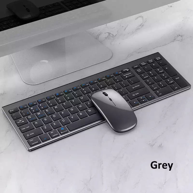 High quality 2.4G Bluetooth wireless rechargeable mouse keyboard combos - David Prashad