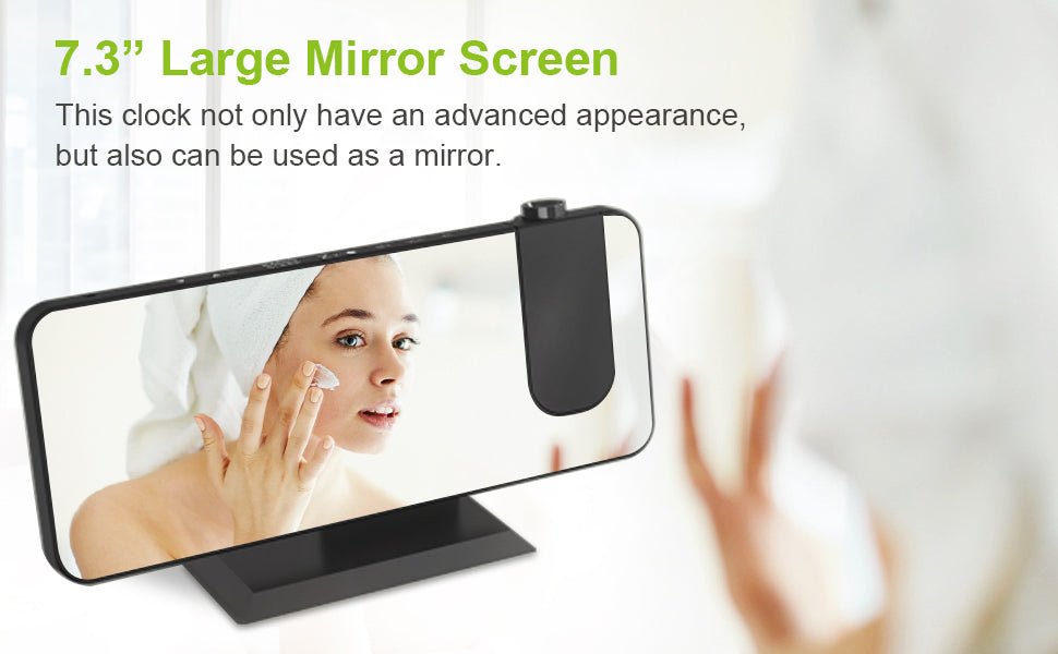 LED Projection Digital Alarm Clock Phone Charger - David Prashad