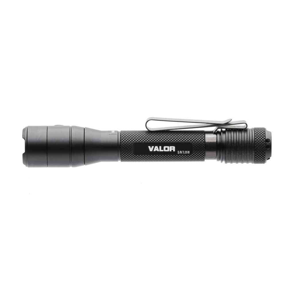 Valor - 800 Lumen AA Battery EDC Flashlight - David Prashad